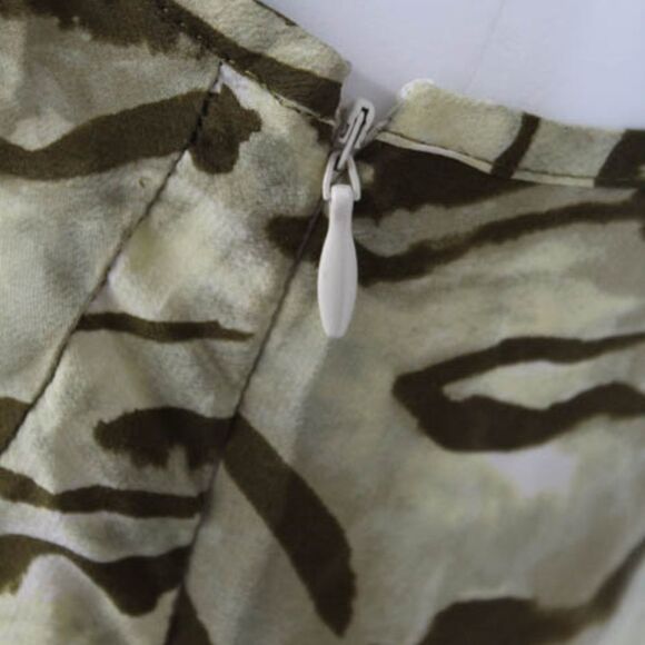 Josephine Silk Printed Maxi Dress Size P - Picture 8 of 8